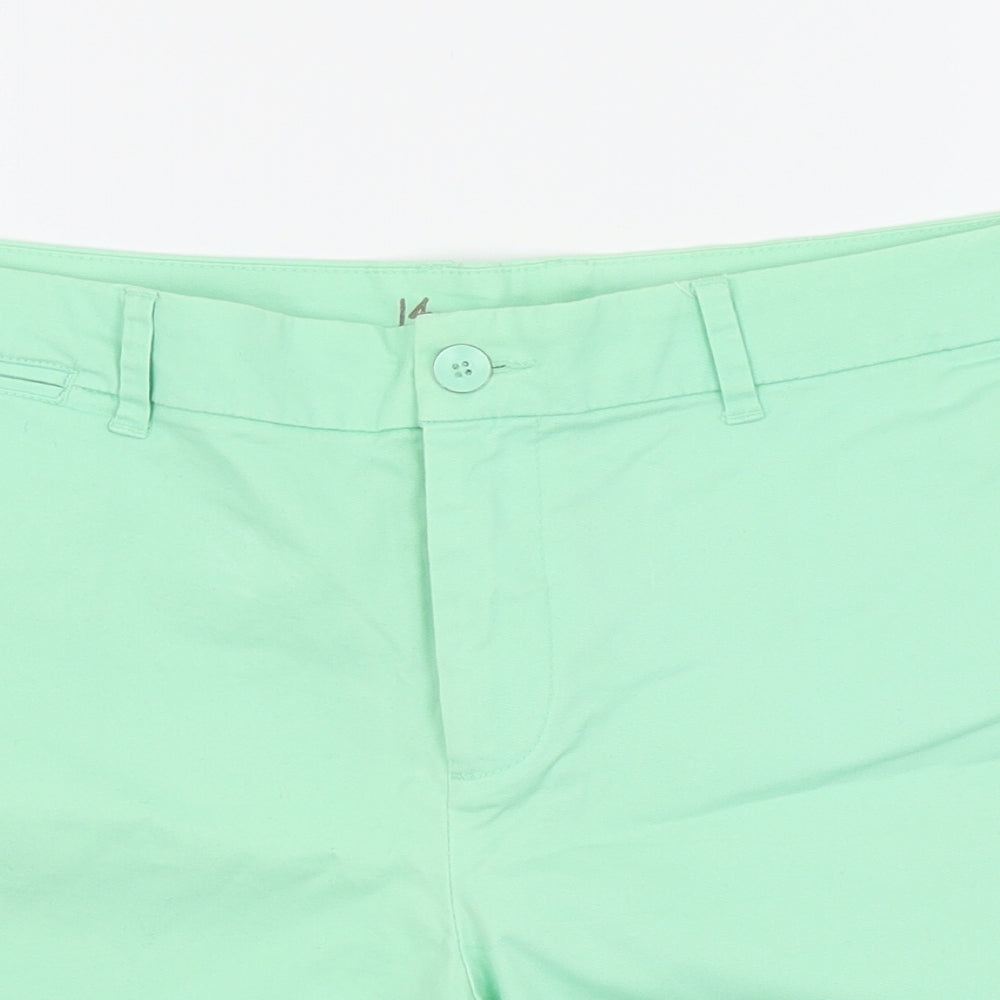 khakis by gap Womens Green   Chino Shorts Size 14