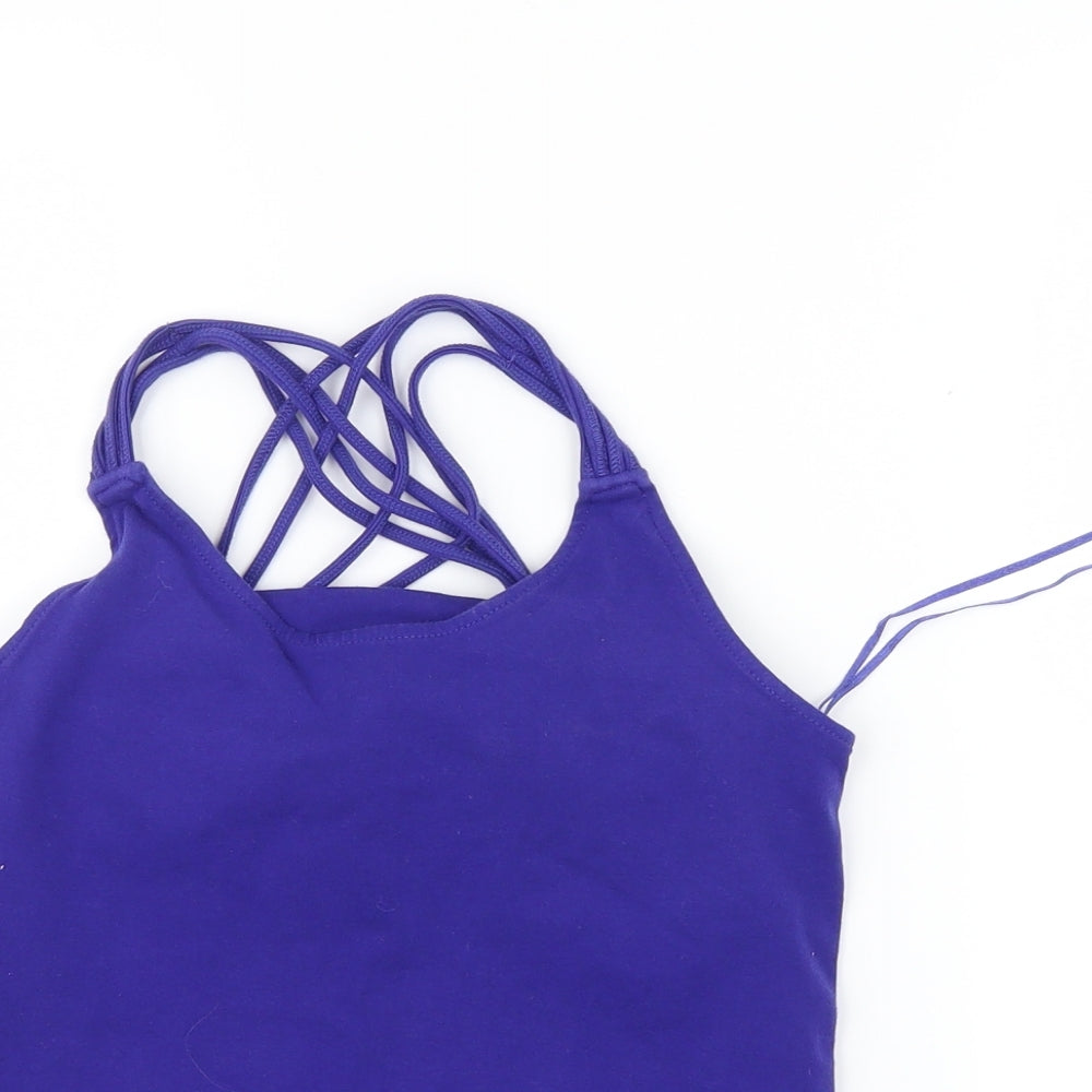 Tu  Womens Blue   Camisole T-Shirt Size 10