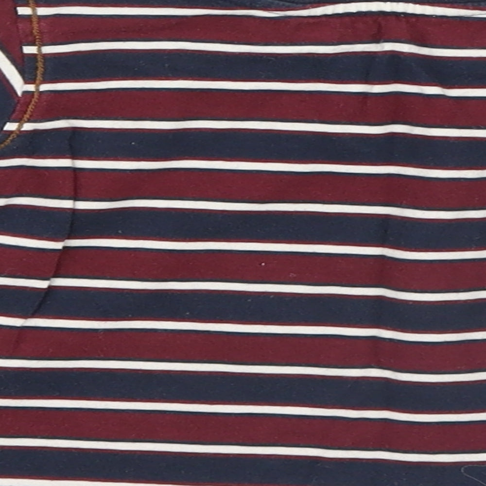 Primark Boys Blue Striped  Basic T-Shirt Size 12-18 Months