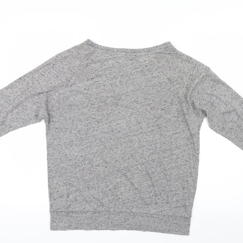 Preworn Womens Grey   Basic T-Shirt Size 8