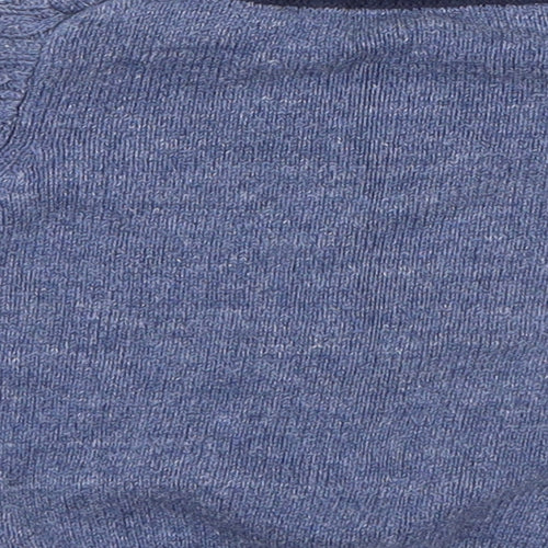 George Boys Blue  Knit Pullover Jumper Size 6-9 Months