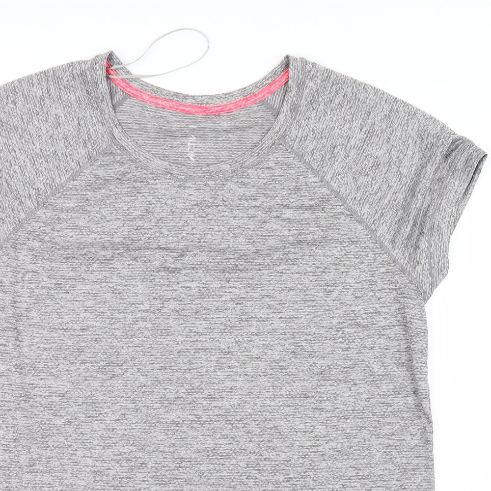 George Womens Grey   Basic T-Shirt Size 20