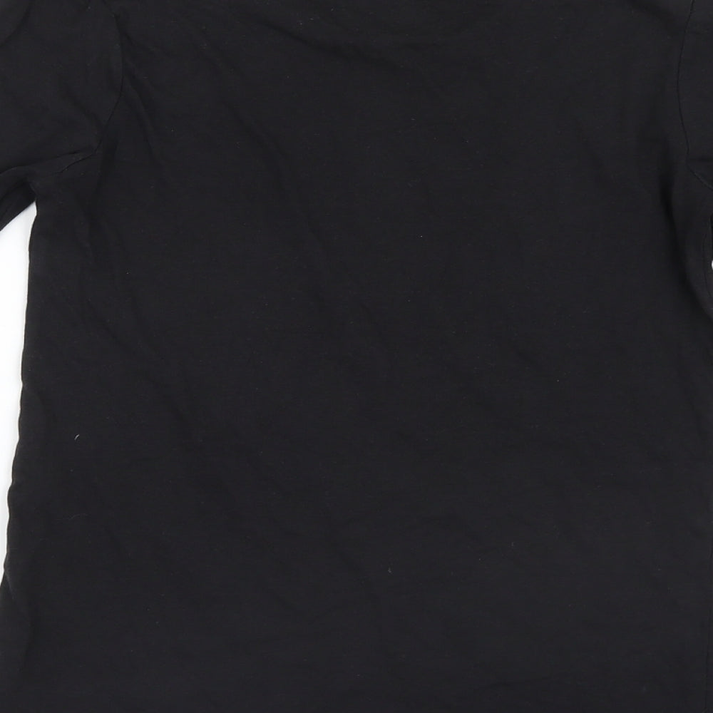 Piaza Italia Girls Black   Basic T-Shirt Size 13-14 Years