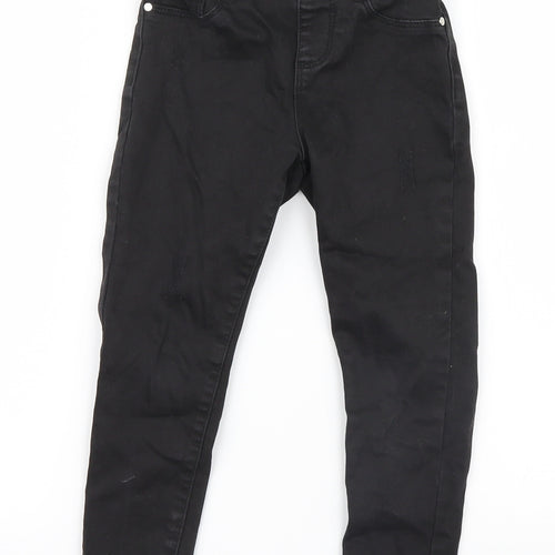 Denim Co. Girls Black  Denim Straight Jeans Size 3-4 Years