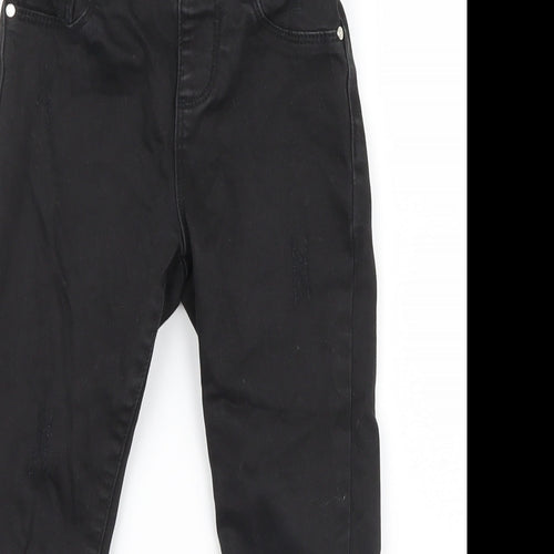 Denim Co. Girls Black  Denim Straight Jeans Size 3-4 Years