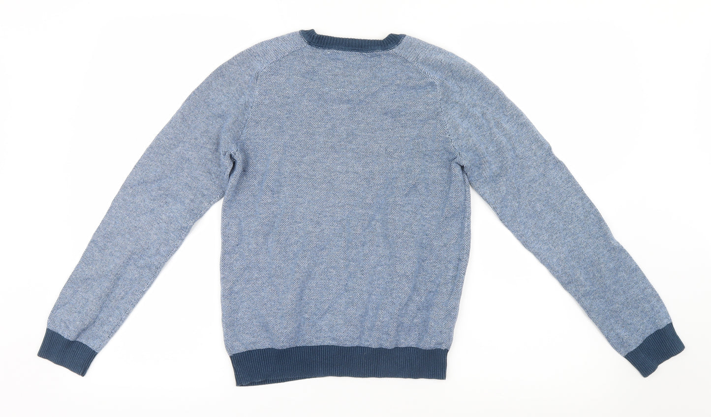 Matalan Boys Blue  Knit Pullover Jumper Size 11 Years