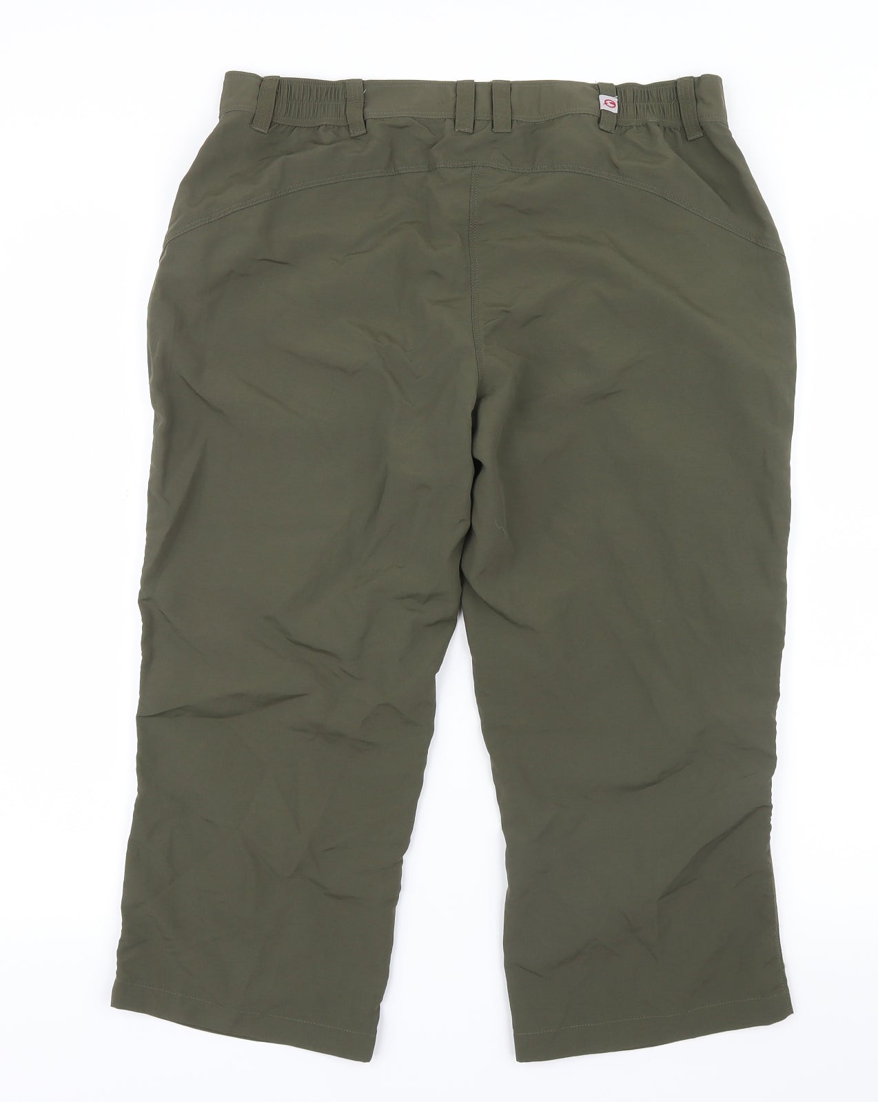 Sprayway Womens Green   Cropped Trousers Size 12 L20 in