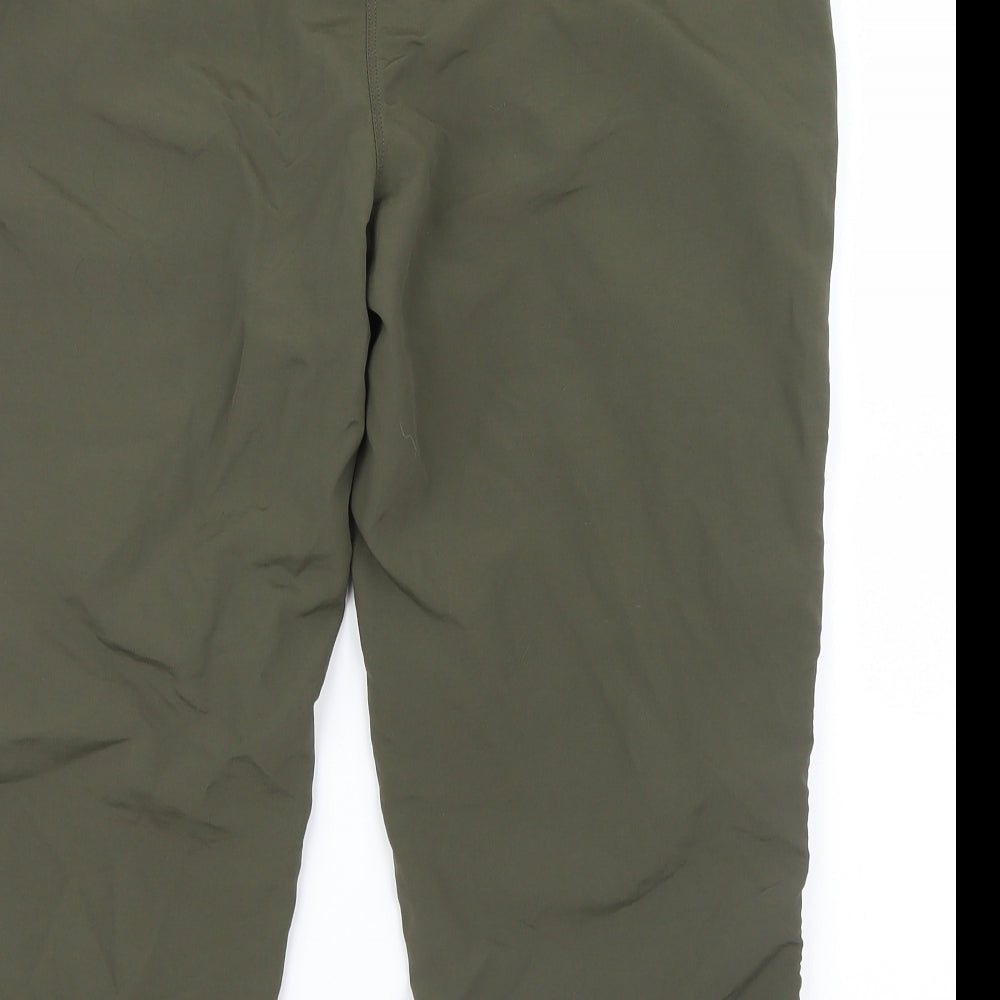 Sprayway Womens Green   Cropped Trousers Size 12 L20 in