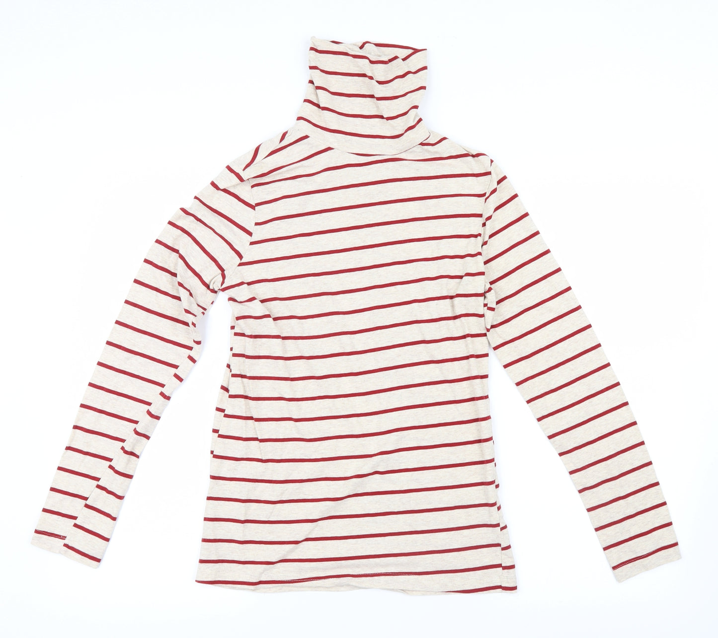 Atmosphere Womens Red Striped  Basic T-Shirt Size 12