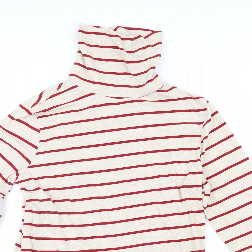 Atmosphere Womens Red Striped  Basic T-Shirt Size 12