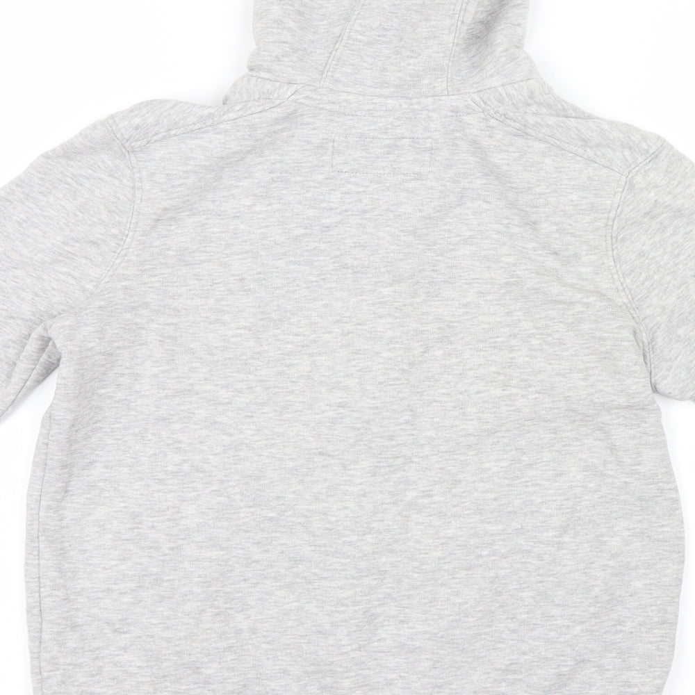 Marks and Spencer Boys Grey   Full Zip Hoodie Size 9-10 Years