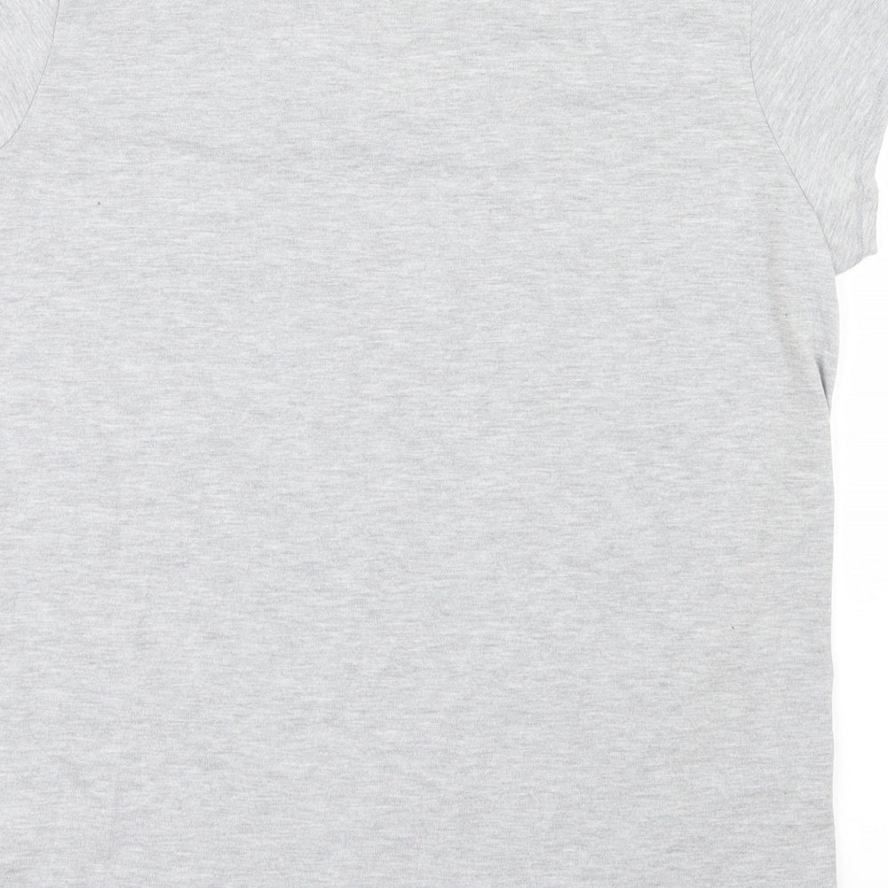 LA Gear Womens Grey   Basic T-Shirt Size 22