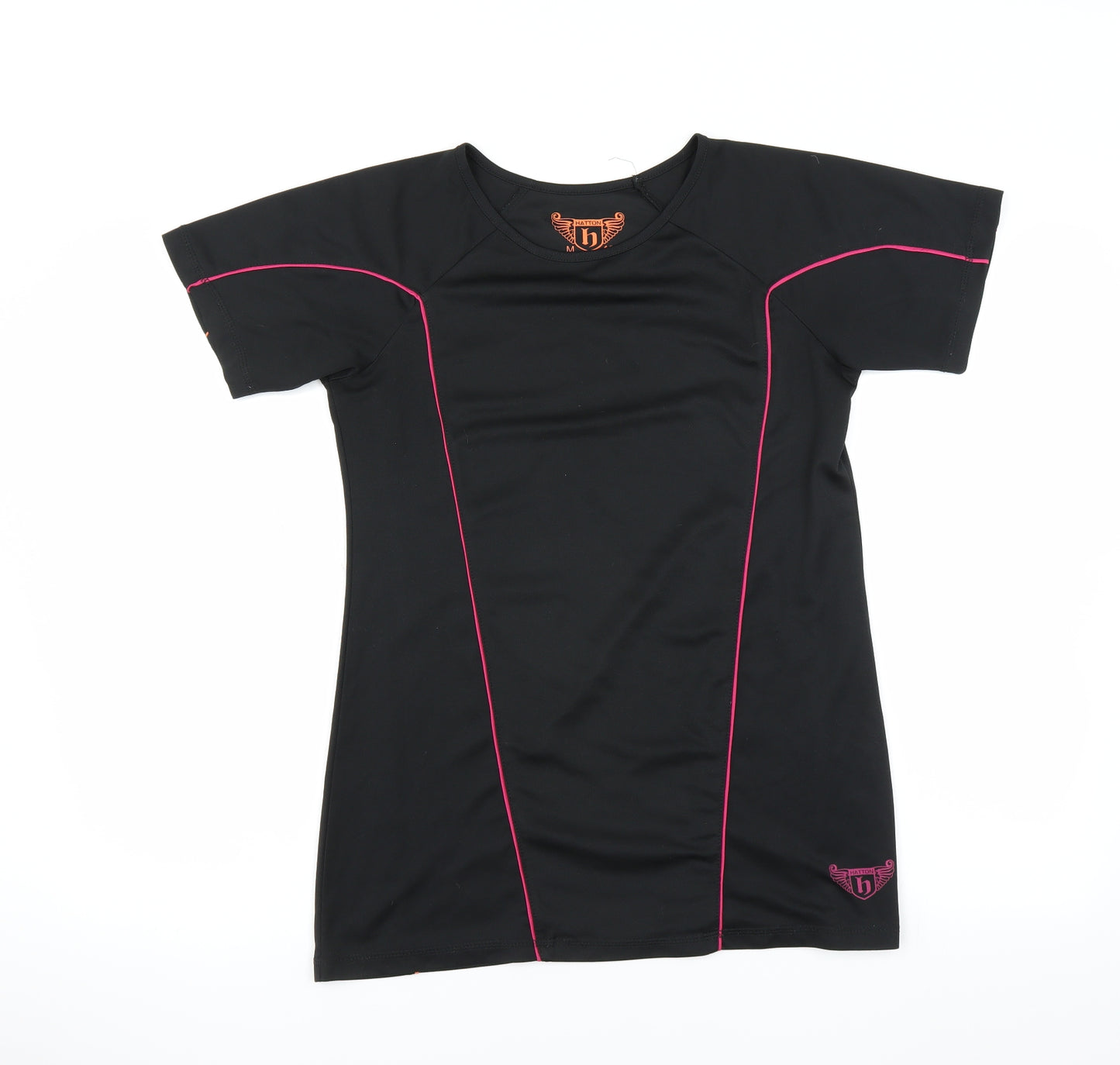 HATTON Womens Black   Basic T-Shirt Size 12