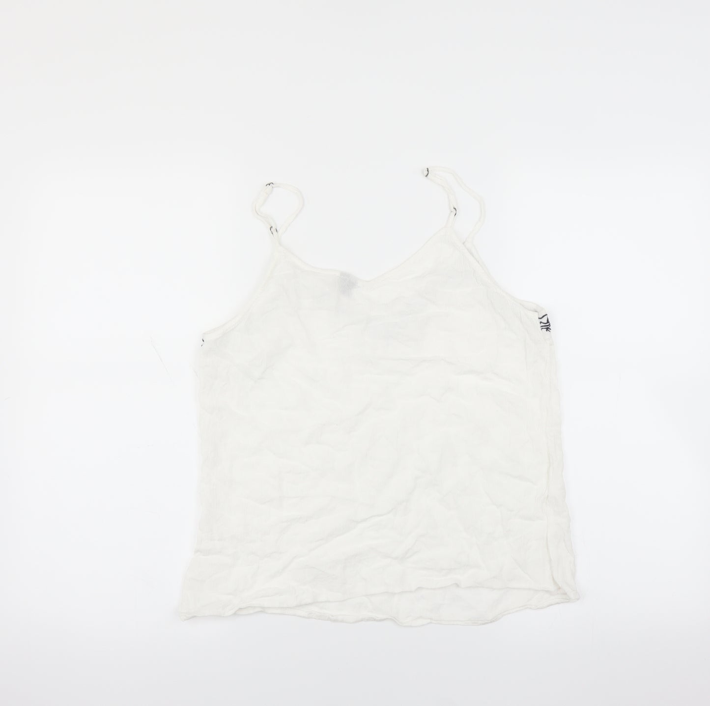 VERO MODA Womens White   Camisole Blouse Size M