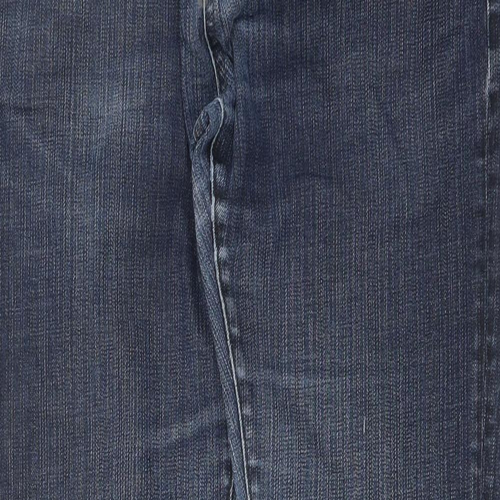 Jasper Conran Mens Blue   Straight Jeans Size 36 in L32 in
