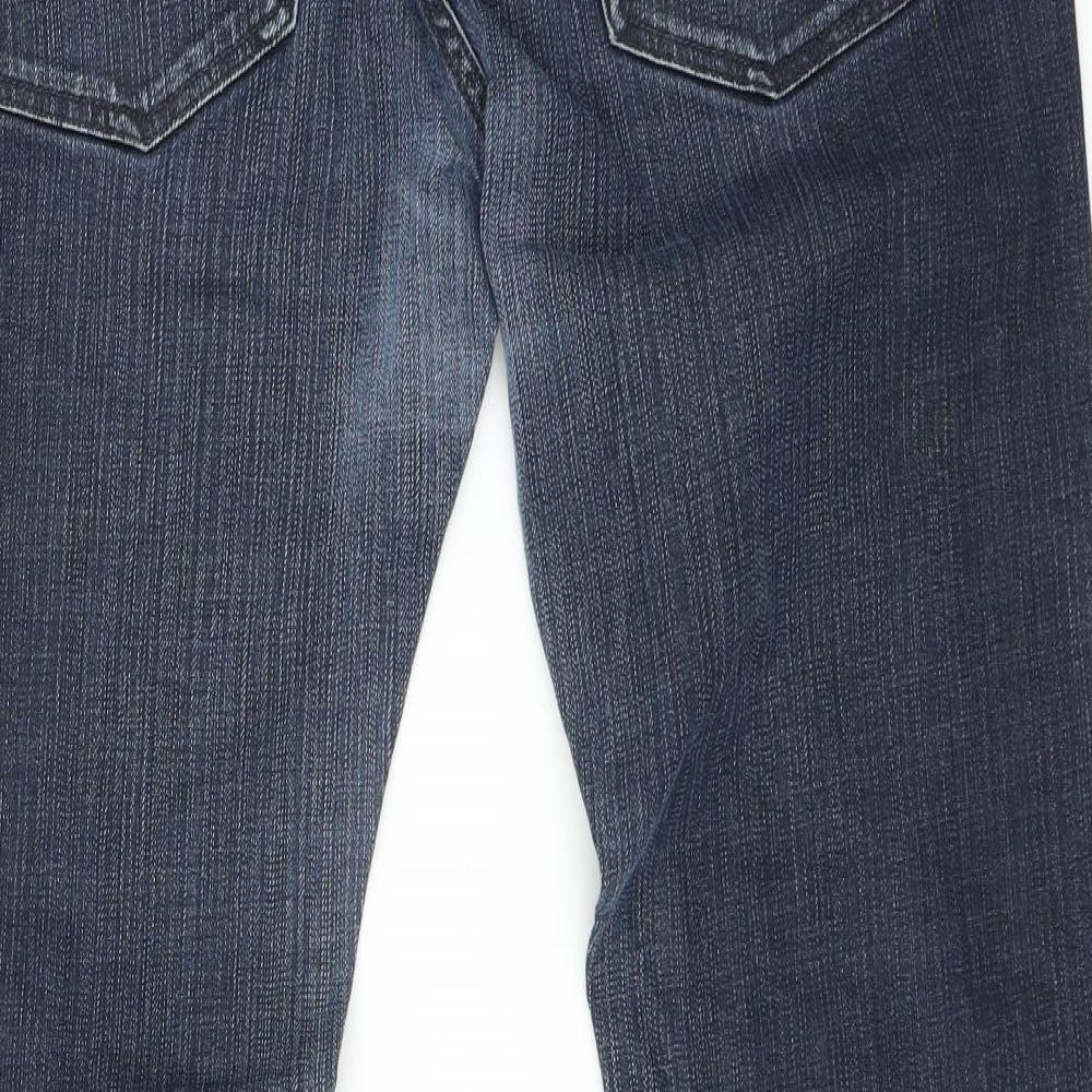Jasper Conran Mens Blue   Straight Jeans Size 36 in L32 in