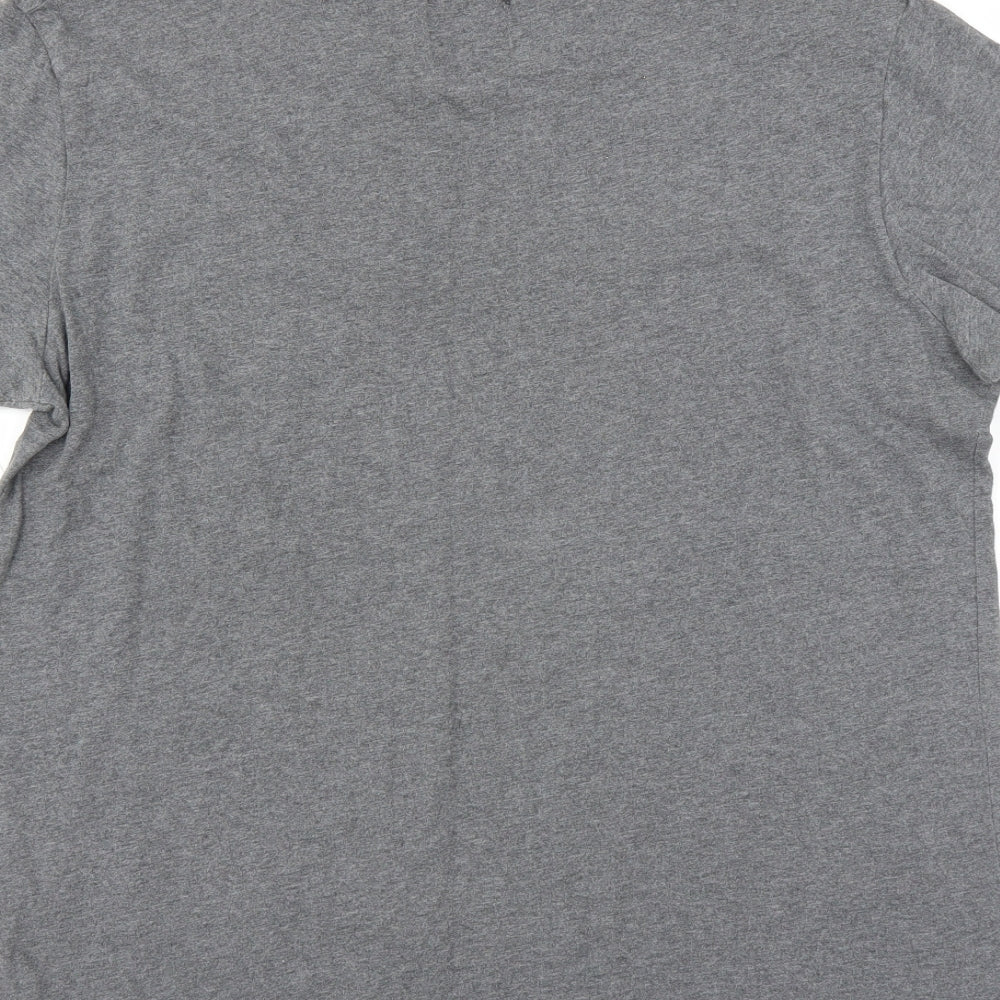 Lescott Stewart Mens Grey    T-Shirt Size XL