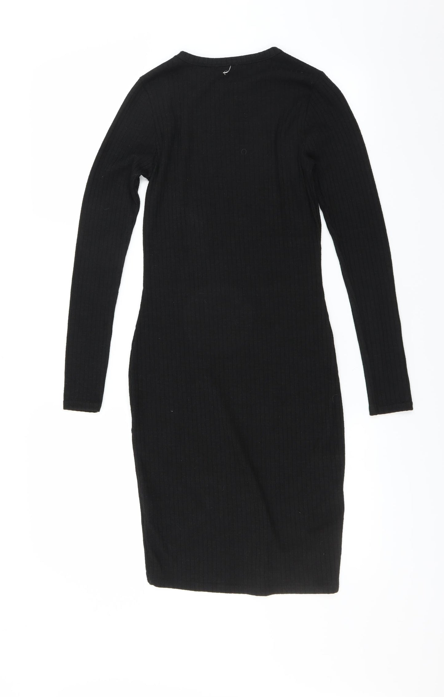 River Island Womens Black   Bodycon  Size 8