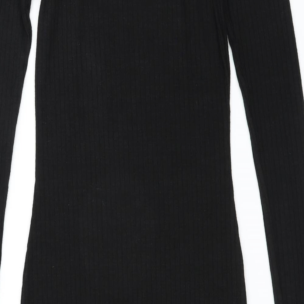 River Island Womens Black   Bodycon  Size 8