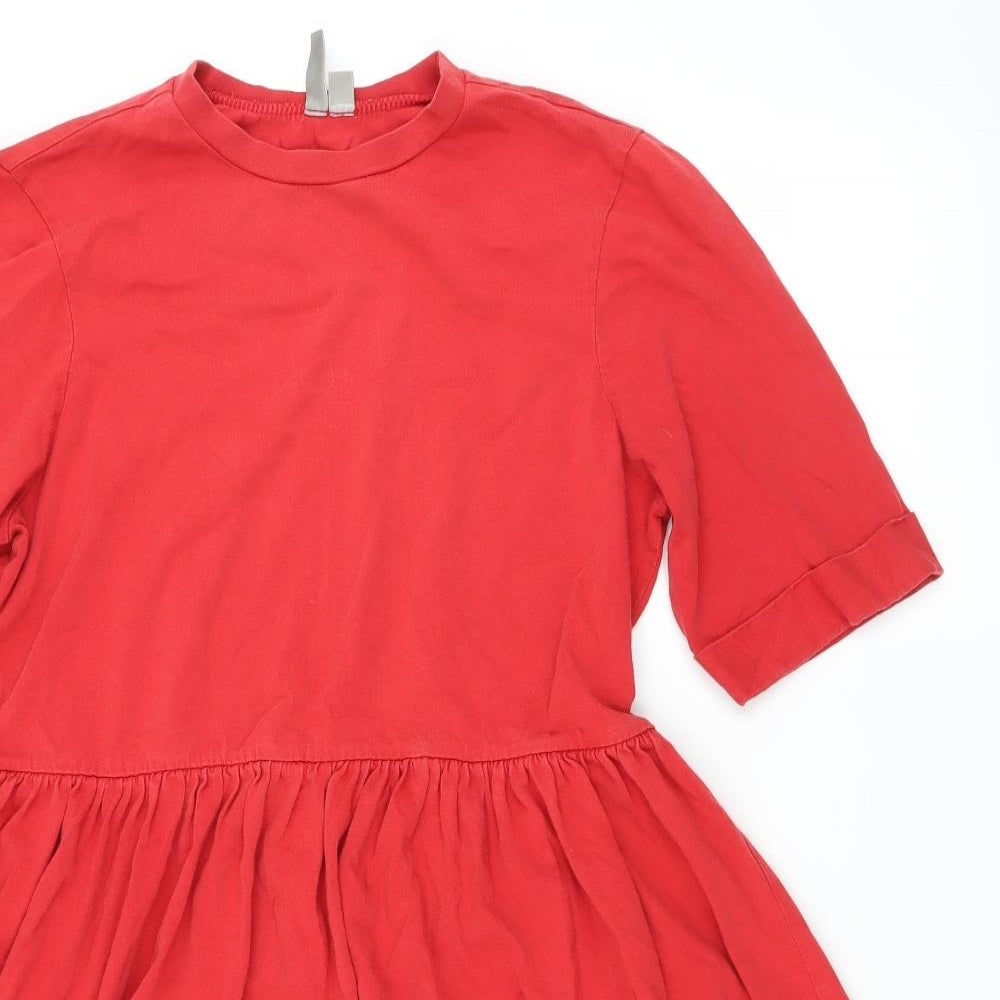 ASOS Womens Red   T-Shirt Dress  Size 12