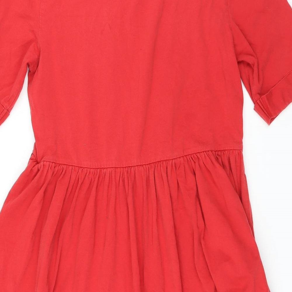 ASOS Womens Red   T-Shirt Dress  Size 12