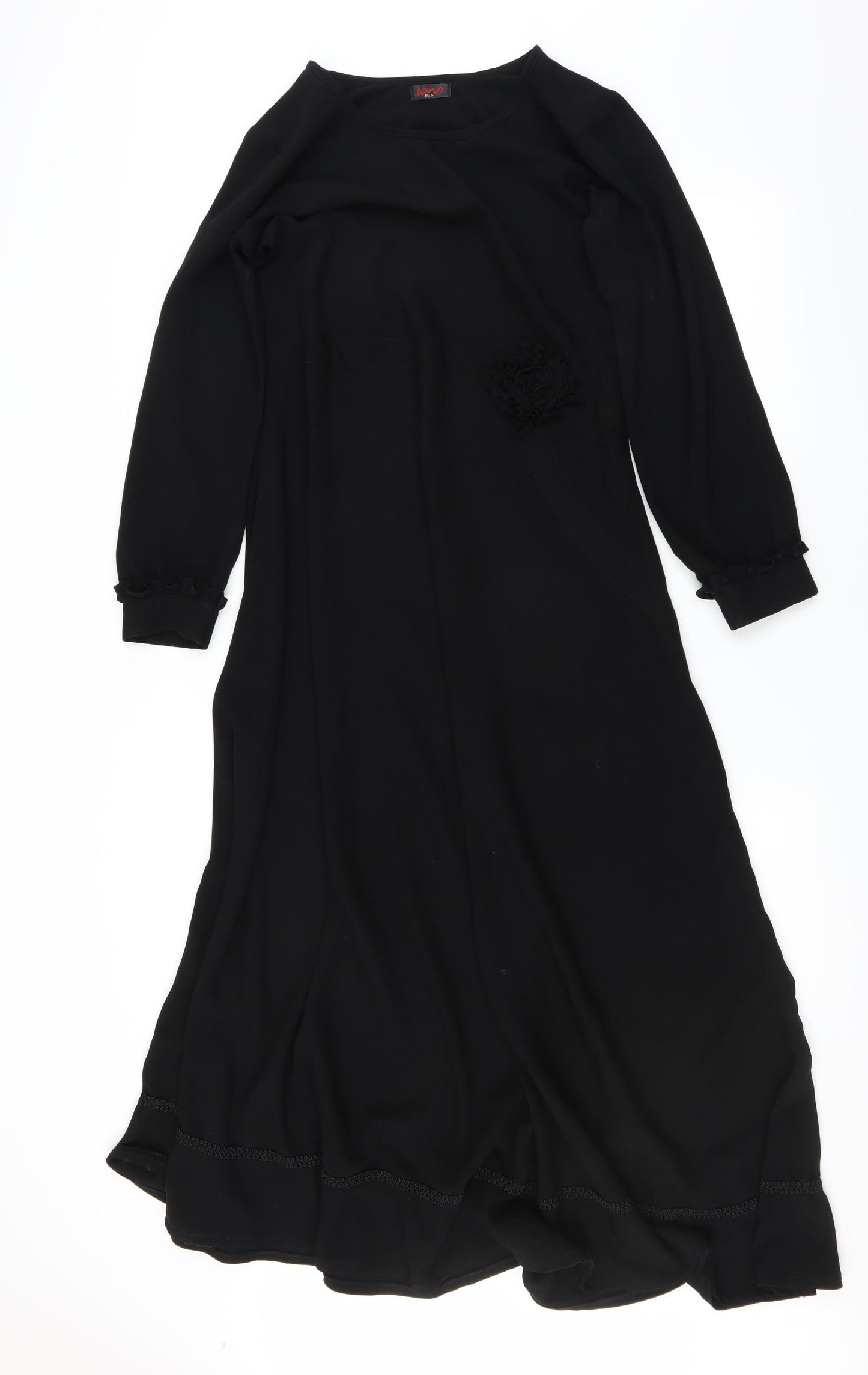 Preworn Womens Black   Maxi