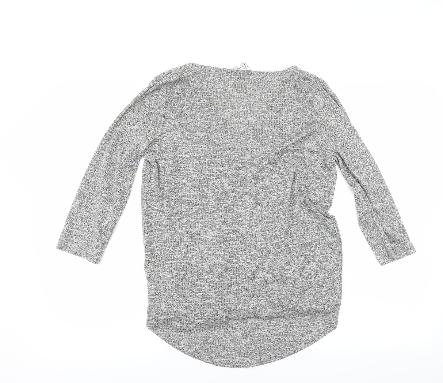 Peacocks Womens Grey   Pullover Jumper Size 10
