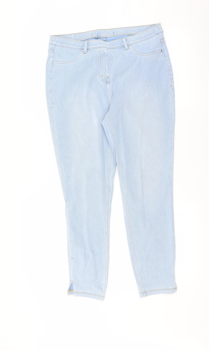 Preworn Womens Blue Jegging Jeans Size 32 in L25 in