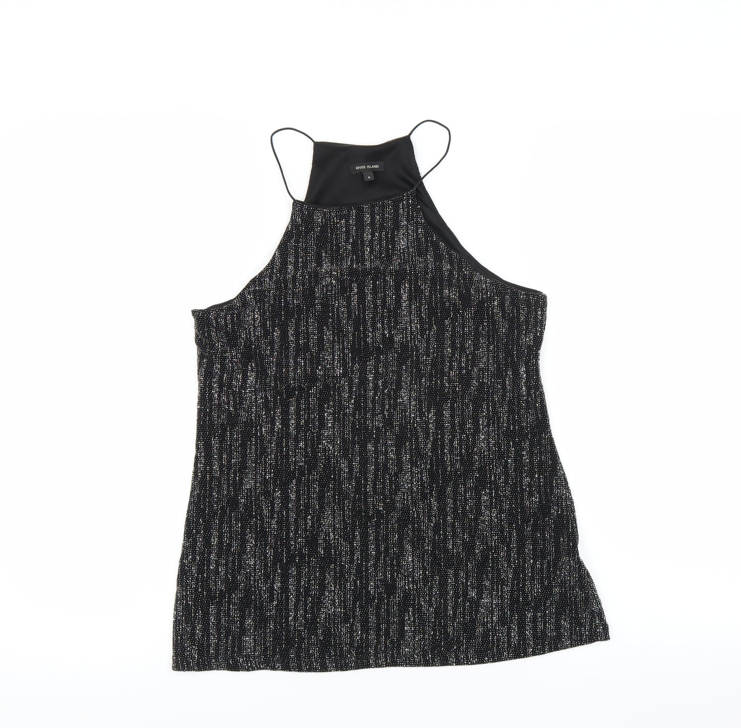 River Island Womens Black   Basic Blouse Size 8