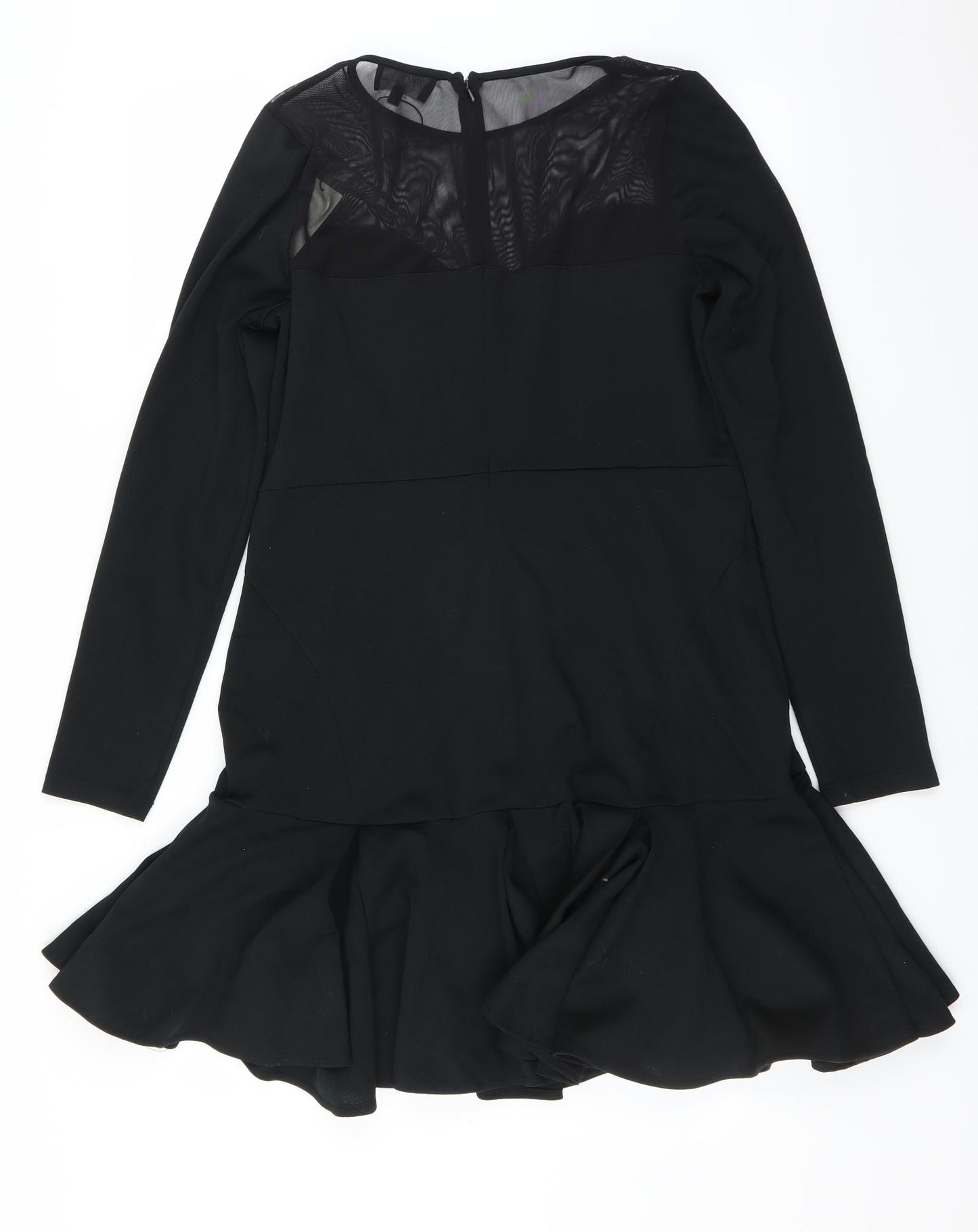 Abbey Clancy Womens Black   Fit & Flare  Size 16