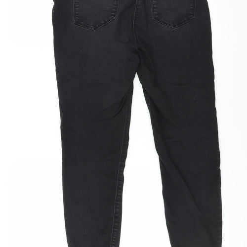 Preworn Womens Grey   Skinny Jeans Size 16 L27 in