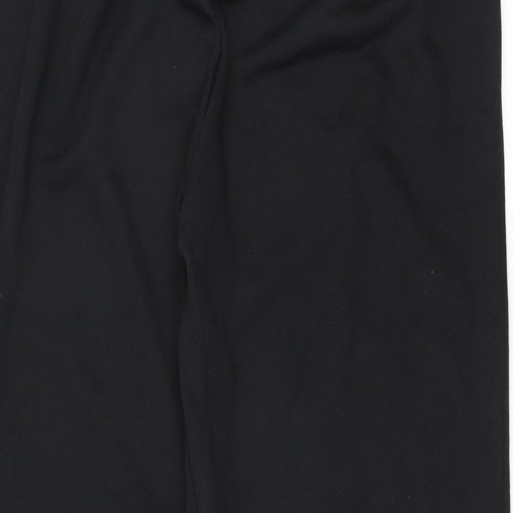 Yours Womens Black   Jogger Trousers Size 18 L29 in