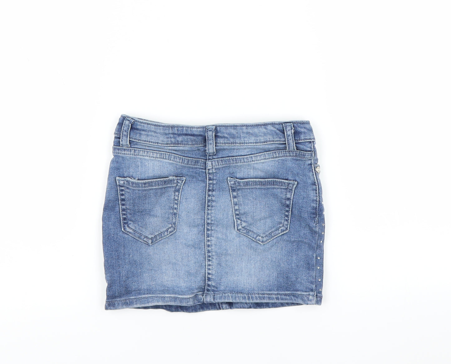 Primark Girls Blue   A-Line Skirt Size 4-5 Years