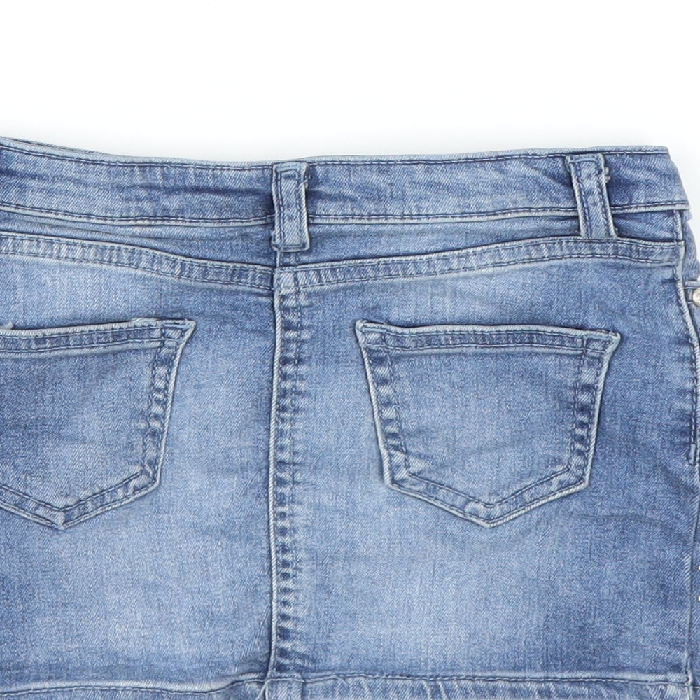 Primark Girls Blue   A-Line Skirt Size 4-5 Years