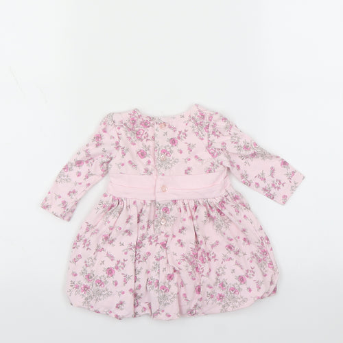 early days Girls Pink Floral  A-Line  Size 0-3 Months