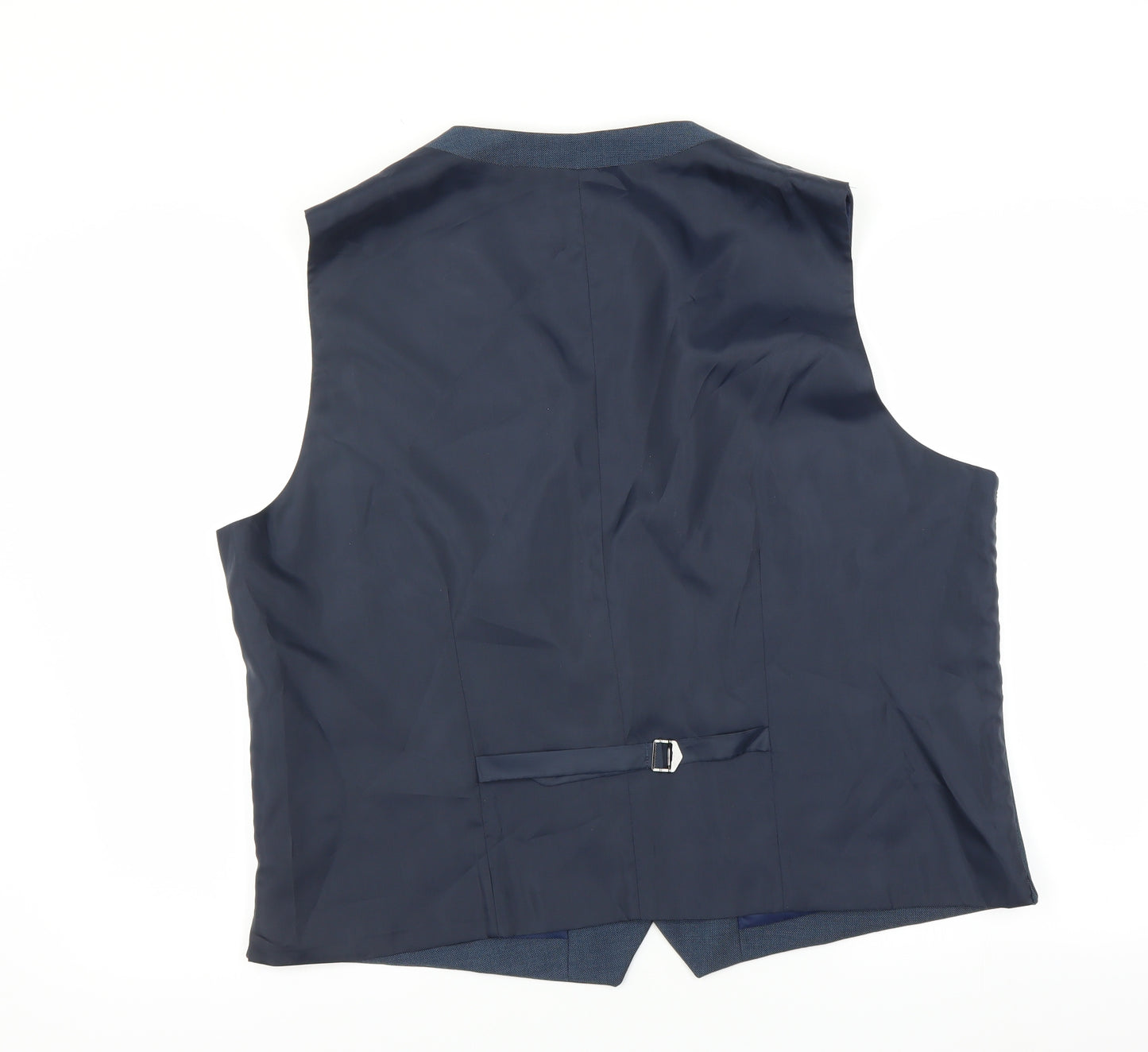 Taylor & Wright Mens Blue   Jacket Suit Waistcoat Size 2XL