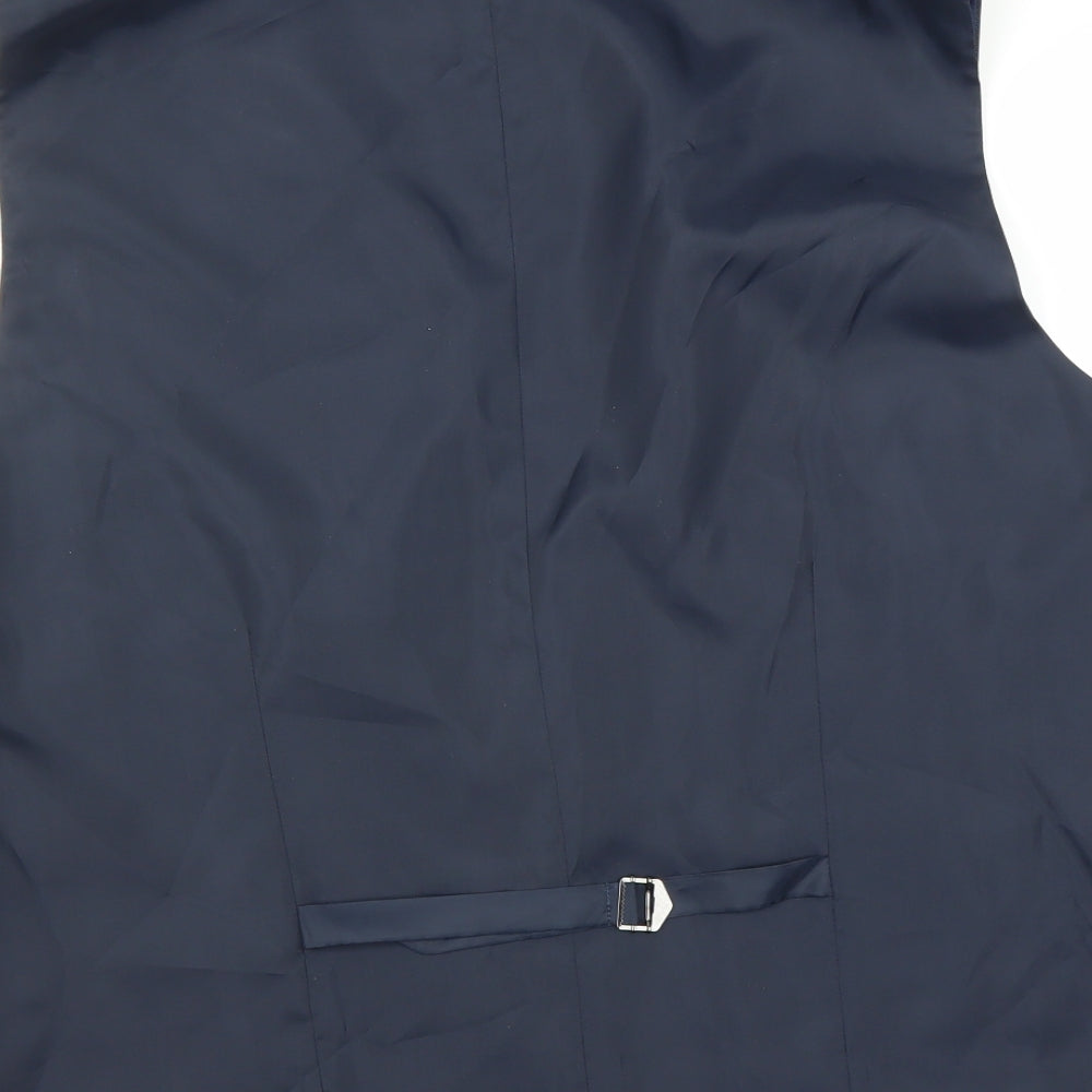 Taylor & Wright Mens Blue   Jacket Suit Waistcoat Size 2XL
