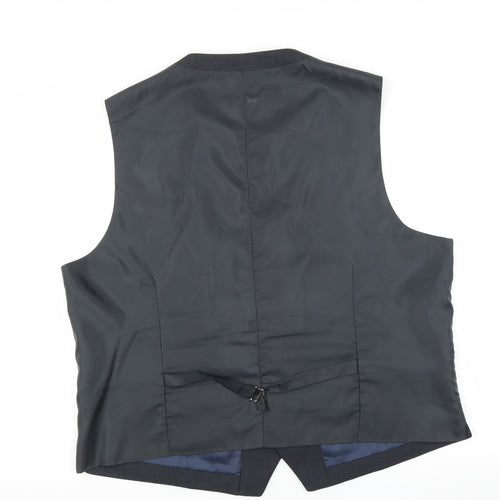 Taylor & Wright Mens Blue   Jacket Suit Waistcoat Size 2XL