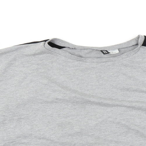 Divided by H&M Womens Grey   Pullover Sweatshirt Size XL  - CROPPED