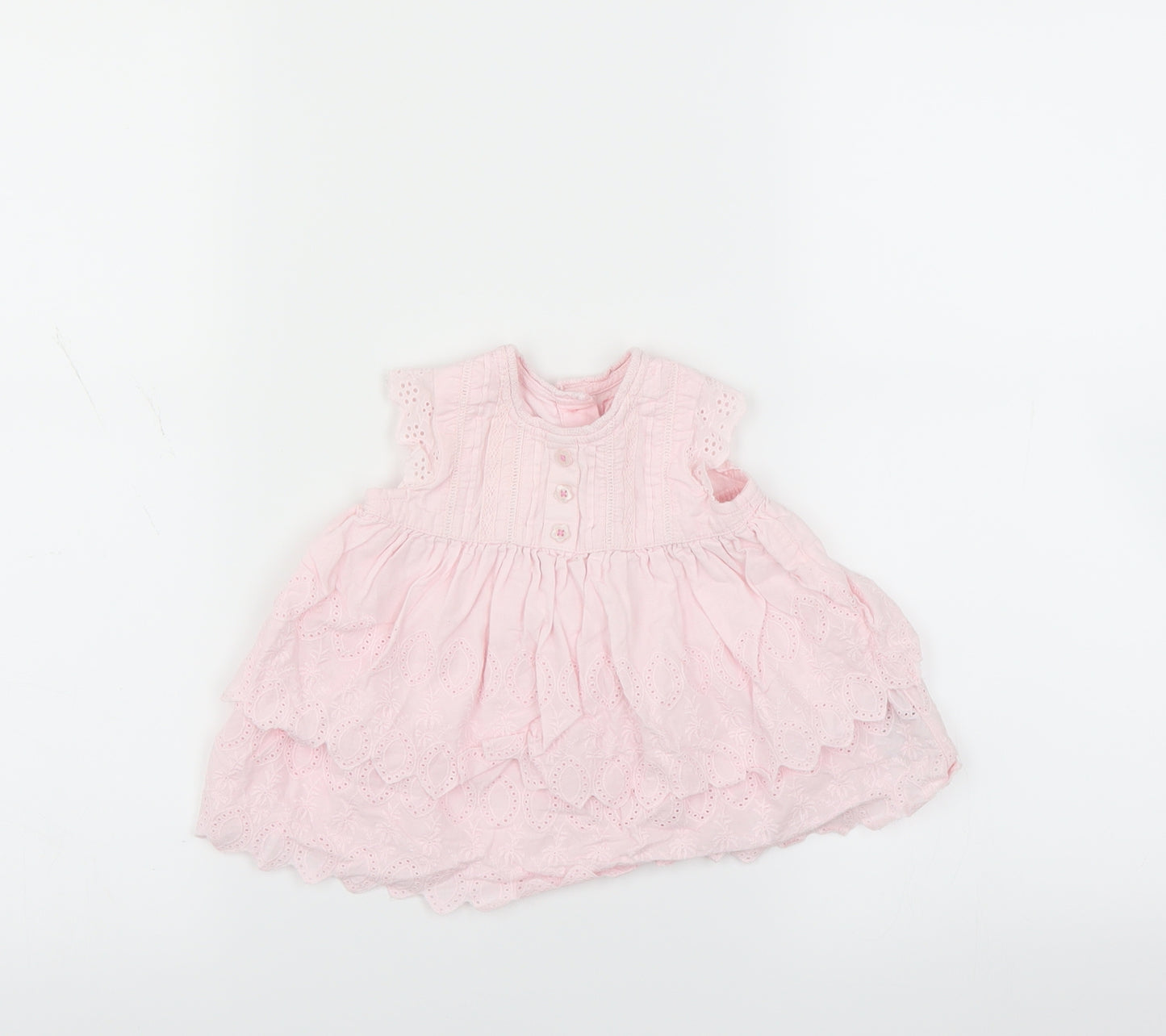 NEXT Girls Pink   Fit & Flare  Size 3-6 Months
