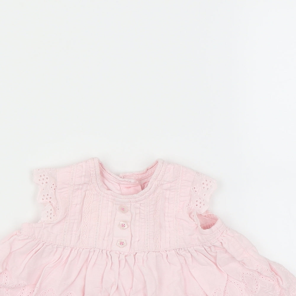 NEXT Girls Pink   Fit & Flare  Size 3-6 Months