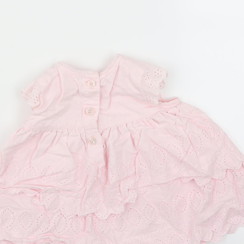 NEXT Girls Pink   Fit & Flare  Size 3-6 Months