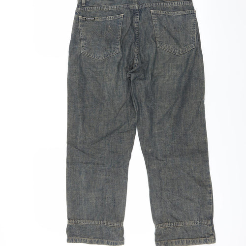 Firetrap Womens Blue   Cropped Jeans Size 30 in L23 in
