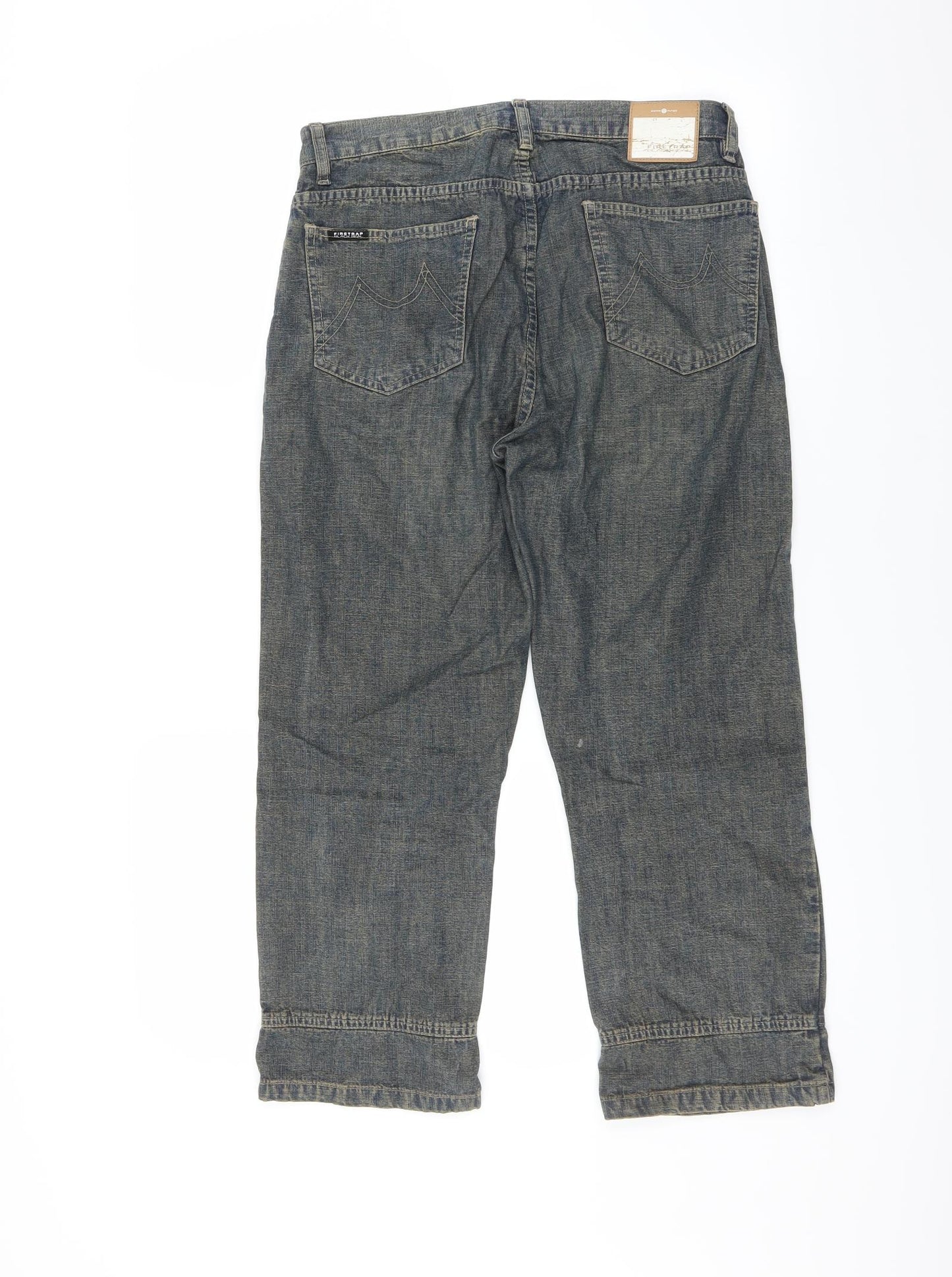 Firetrap Womens Blue   Cropped Jeans Size 30 in L23 in