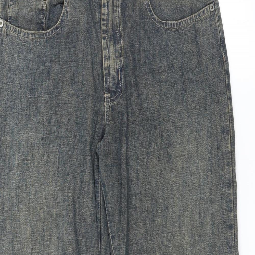 Firetrap Womens Blue   Cropped Jeans Size 30 in L23 in