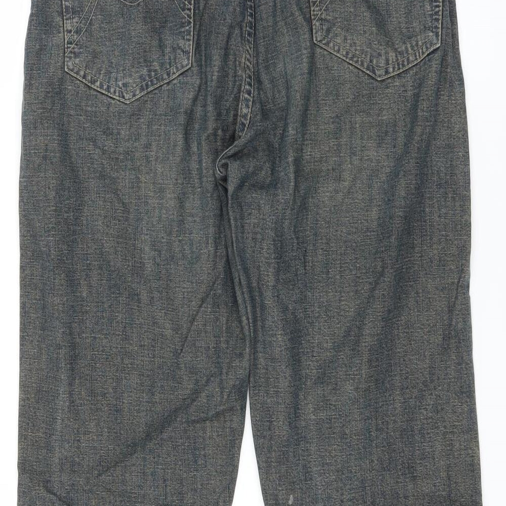 Firetrap Womens Blue   Cropped Jeans Size 30 in L23 in