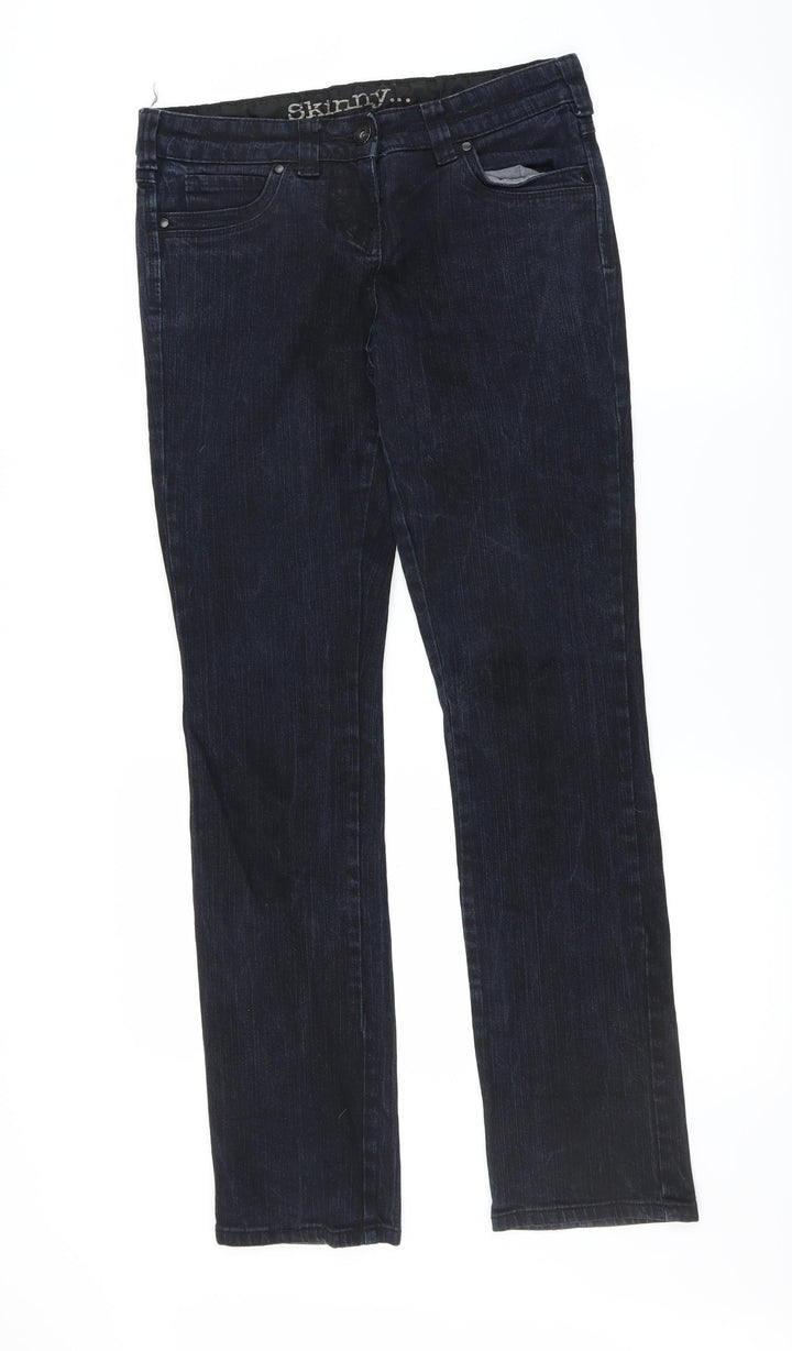 George Womens Blue Skinny Jeans Size 10 L31 in