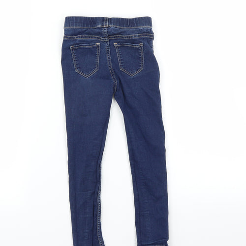 H&M Girls Blue   Skinny Jeans Size 4-5 Years - jeggings