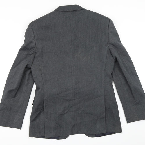 Burton Mens Grey   Jacket Blazer Size 36