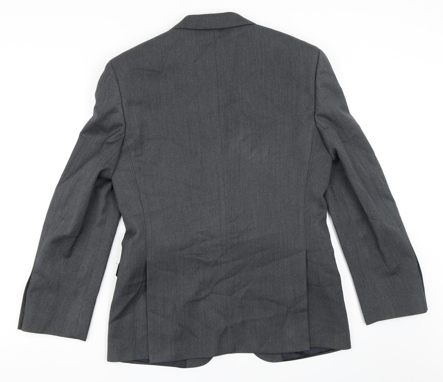 Burton Mens Grey   Jacket Blazer Size 36